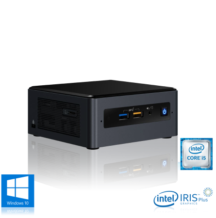 MINI PC Intel Core i5-10210U 4x 2.10GHz | 8GB DDR4 | Intel UHD | 500GB SSD NVMe | Win 10 Home